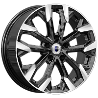 Литые диски Морейн (КС1046) 6.500xR17 5x108 DIA63.35 ET50 алмаз черный для Ford Mondeo
