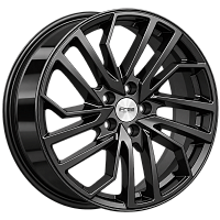 Литые диски R-line (КС1235) 7.500xR18 5x112 DIA66.6 ET43 BK