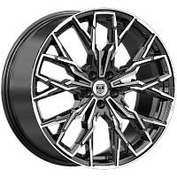 Литые диски Элерон (КС1168) 9.000xR20 5x120 DIA64.1 ET45 алмаз черный
