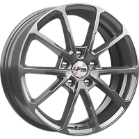 Литые диски Skibidi (КС909) 6.500xR17 5x114.3 DIA66.1 ET50 Хай вэй для Lada Vesta Sportline