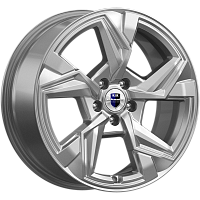 Литые диски Кайан (КС1012) 7.500xR18 5x112 DIA66.6 ET46 дарк платинум для Skoda Octavia Scout