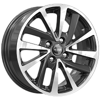 Литые диски КС899 (ZV 15_XRAY) (КС899) 6.000xR15 4x100 DIA60.1 ET37 алмаз черный для Lada Iskra