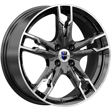 Солар (КС875) 7.000xR17 4x114.3 DIA67.1 ET40 алмаз черный SK Солар (КС875) 7.000xR17 4x114.3 DIA67.1 ET40 алмаз черный SK