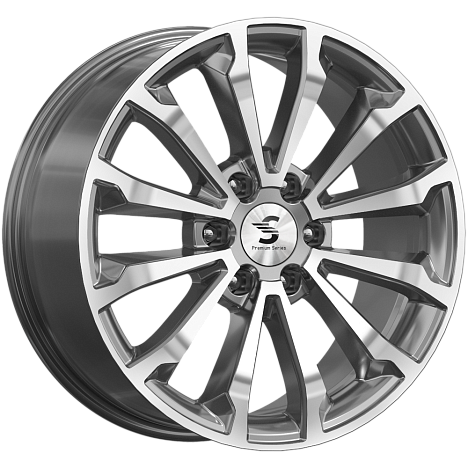 КР006 (20_TANK 500) (КР006) 8.500xR20 6x139.7 DIA100.1 ET33 Diamond gloss graphite