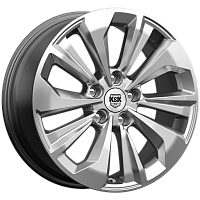 Литые диски Авиор (КС936) 7.000xR17 5x108 DIA67.1 ET45 брайт дарк платинум