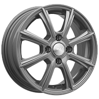 Литые диски МОНАКО (КЛ185) 5.500xR14 4x100 DIA67.1 ET43 графит для Suzuki Swift