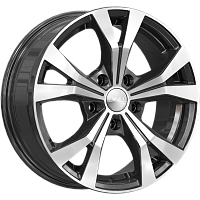 Литые диски НАГАНО (КЛ240М) 6.500xR16 5x114.3 DIA60.1 ET45 алмаз