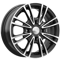 Литые диски ПАНТЕРА (КЛ129) 5.500xR14 4x100 DIA54.1 ET39 алмаз