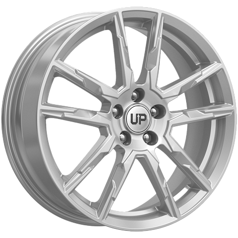 Up107 (КС993) 6.500xR17 5x100 DIA54.1 ET45 Silver Classic