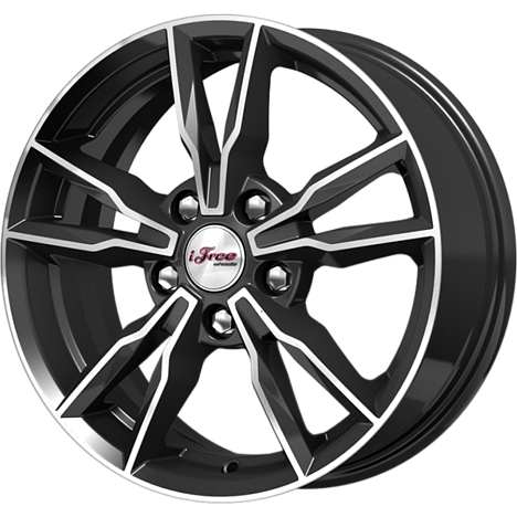 Икигай (КС865) 6.500xR16 5x114.3 DIA67.1 ET50 Блэк Джек Икигай (КС865) 6.500xR16 5x114.3 DIA67.1 ET50 Блэк Джек