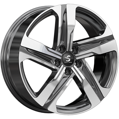 КР004 (19_Sorento) (КР004) 7.500xR19 5x114.3 DIA67.1 ET49 Diamond Black Gris