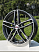 Moskva (КС689) 6.500xR16 5x112 DIA66.6 ET38 Блэк Джек Moskva (КС689) 6.500xR16 5x112 DIA66.6 ET38 Блэк Джек