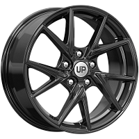 Литые диски Up105 (КС983) 7.000xR17 5x114.3 DIA67.1 ET45 New Black для Lada