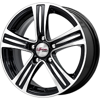 Литые диски S.U. (КС691) 6.000xR15 5x108 DIA67.1 ET43 Блэк Джек для Volvo 960