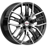 Литые диски Аскет (КС1072) 7.000xR17 5x108 DIA60.1 ET33 Блэк Джек для ГАЗ
