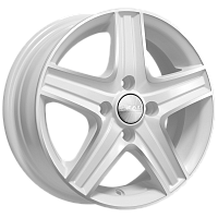 Литые диски МАГНУМ (КЛ160) 5.500xR14 4x100 DIA56.6 ET49 алмаз-белый для Opel Astra