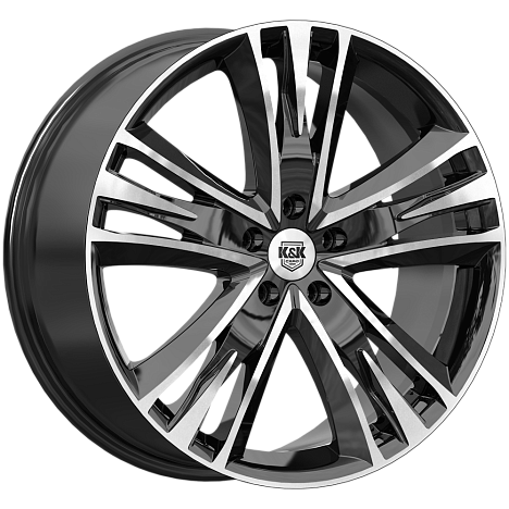 Атлас (КС661М) 8.500xR20 5x114.3 DIA67.1 ET45 алмаз черный Атлас (КС661М) 8.500xR20 5x114.3 DIA67.1 ET45 алмаз черный