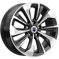 Литые диски Авиор (КС936) 7.000xR17 5x114.3 DIA67.1 ET40 алмаз черный