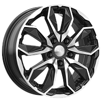 Литые диски СОЧИ (КЛ309) 6.000xR16 5x114.3 DIA67.1 ET43 алмаз для Hyundai Creta