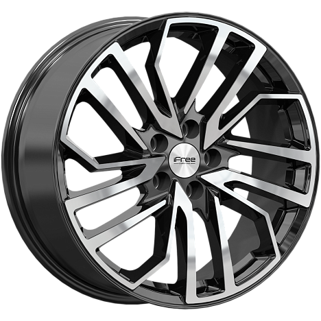 R-line (КС1235) 7.500xR18 5x114.3 DIA66.1 ET45 алмаз черный R-line (КС1235) 7.500xR18 5x114.3 DIA66.1 ET45 алмаз черный