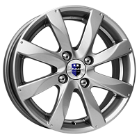 Литые диски Джемини (КС480) 5.500xR14 4x100 DIA67.1 ET39 дарк платинум
