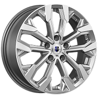 Литые диски Морейн (КС1046) 6.500xR17 5x114.3 DIA67.1 ET49 дарк платинум для Hyundai Creta