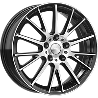 Литые диски ДУБАЙ (КЛ315) 6.500xR17 5x114.3 DIA67.1 ET45 алмаз для Belgee S50