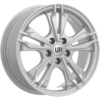 Литые диски Up103 (КС982) 6.500xR16 5x114.3 DIA67.1 ET45 Silver Classic для Geely Emgrand
