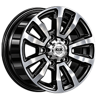 Литые диски Алтай (без колпака) (КС1224) 7.000xR16 5x139.7 DIA95.3 ET35 алмаз черный