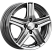 МАГНУМ (КЛ160) 5.500xR14 4x100 DIA56.6 ET49 графит