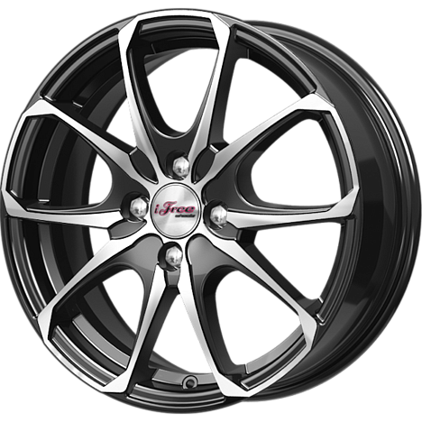 Такеши (КС877) 6.000xR16 4x114.3 DIA67.1 ET40 Блэк Джек