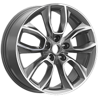 Литые диски КР001 (18_Qashqai) (КР001) 7.000xR18 5x114.3 DIA66.1 ET40 Diamond gloss graphite