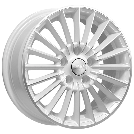ВЕРИТАС (КЛ054) 6.000xR15 5x100 DIA57.1 ET38 алмаз-белый