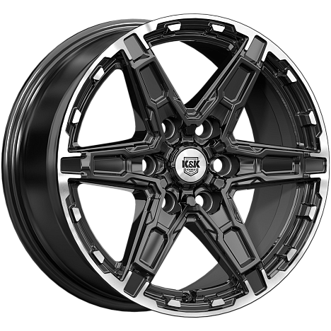 Дистрикт (КС1159) 8.000xR18 6x139.7 DIA106.1 ET30 черный бриллиант Дистрикт (КС1159) 8.000xR18 6x139.7 DIA106.1 ET30 черный бриллиант
