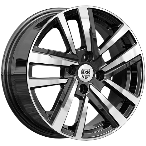 Хант (КС1034) 6.000xR15 4x98 DIA58.5 ET35 алмаз черный Хант (КС1034) 6.000xR15 4x98 DIA58.5 ET35 алмаз черный