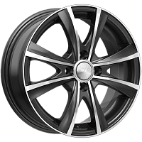 Литые диски МАЛЬТА (КЛ248) 5.500xR14 4x100 DIA60.1 ET43 алмаз для Renault Sandero