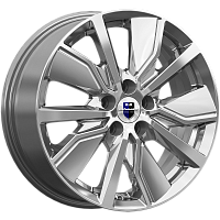 Литые диски Гамбит (КС961) 6.500xR16 5x112 DIA57.1 ET50 дарк платинум для Skoda Octavia
