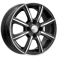 Литые диски МОНАКО (КЛ185) 5.500xR14 4x100 DIA67.1 ET46 алмаз для Opel Tigra-A
