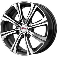 Литые диски Апероль (КС862) 6.000xR15 4x100 DIA60.1 ET40 Блэк Джек