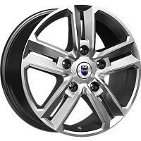 Литые диски Backfire (КС763М) 8.000xR18 5x114.3 DIA67.1 ET45 дарк платинум для KIA Sorento Prime