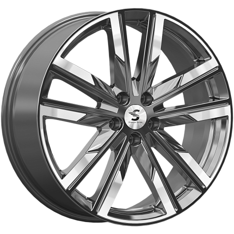 КР014 (20_Audi Q7) (КР014) 8.000xR20 5x112 DIA66.6 ET28 Diamond gloss graphite