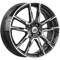 Литые диски Up107 (КС993) 6.500xR17 4x100 DIA60.1 ET43 New Diamond для Lada Vesta Cross