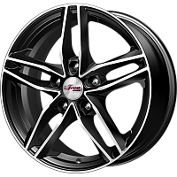 Литые диски Moskva (КС689) 6.500xR16 5x100 DIA56.1 ET48 Блэк Джек