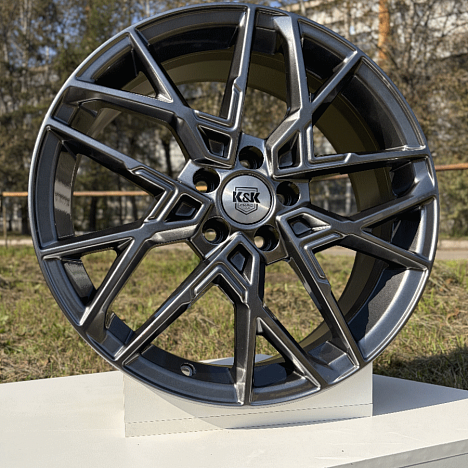 Вудроф (КС1044) 7.000xR18 5x114.3 DIA60.1 ET35 дарк платинум Вудроф (КС1044) 7.000xR18 5x114.3 DIA60.1 ET35 дарк платинум