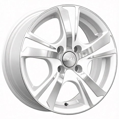 КРИТ (КЛ241) 5.500xR14 4x100 DIA56.6 ET39 алмаз-белый КРИТ (КЛ241) 5.500xR14 4x100 DIA56.6 ET39 алмаз-белый
