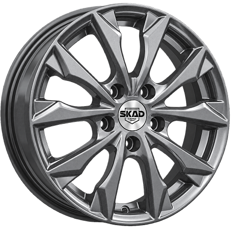НАГОЯ (КЛ312) 6.000xR16 5x114.3 DIA67.1 ET51 графит НАГОЯ (КЛ312) 6.000xR16 5x114.3 DIA67.1 ET51 графит