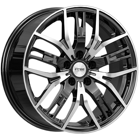 Аскет (КС1072) 7.000xR17 5x114.3 DIA67.1 ET45 Блэк Джек
