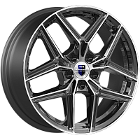 Литые диски Юнион (КС1025) 7.000xR17 5x114.3 DIA67.1 ET50 алмаз черный для Mazda Cx-5