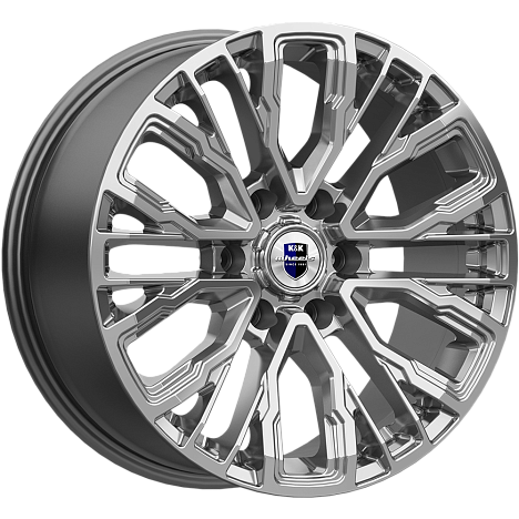 Кортес (КС1102) 8.500xR19 6x139.7 DIA106.1 ET30 дарк платинум Кортес (КС1102) 8.500xR19 6x139.7 DIA106.1 ET30 дарк платинум
