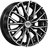 Литые диски АТЕНОР (КЛ1221) 7.000xR18 5x108 DIA60.1 ET38 алмаз